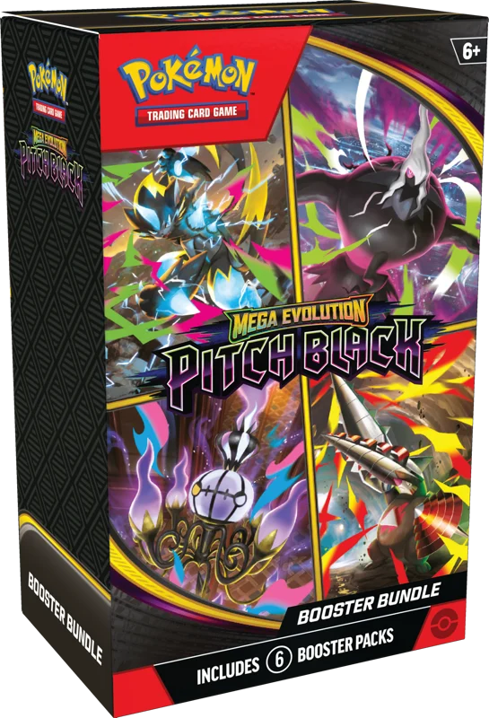 Pre Order - Pokémon Mega Evolution Pitch Black Booster Bundle