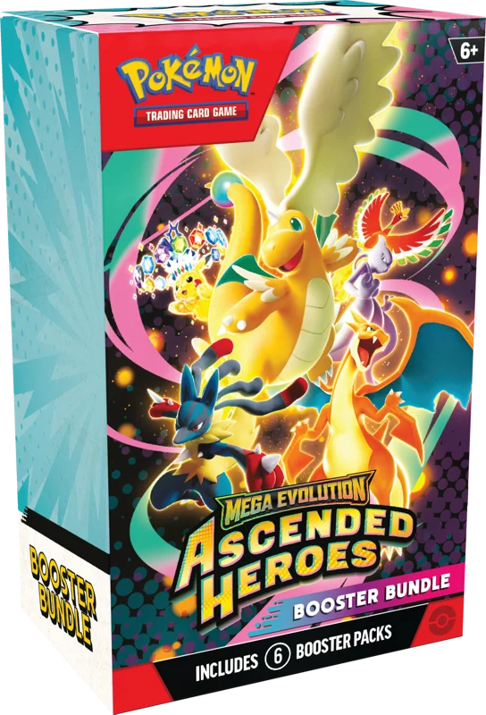 Pokémon Mega Evolution Ascended Heroes Booster Bundle