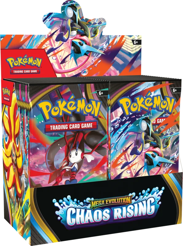 Pokémon Mega Evolution Chaos Rising Booster Box
