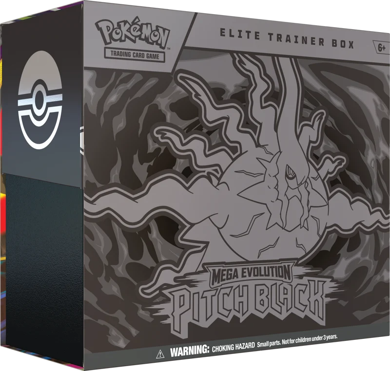 Pre Order - Pokémon Mega Evolution Pitch Black Elite Trainer Box